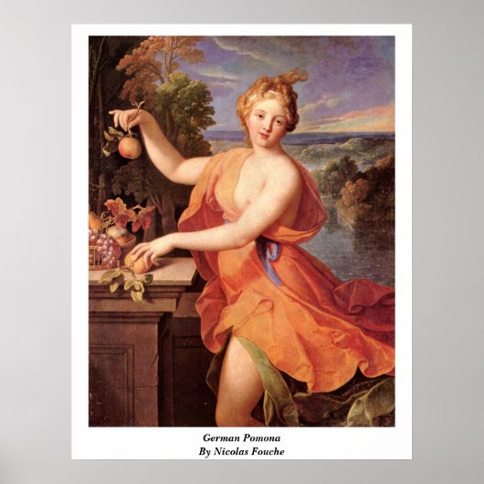 Poster Pomona Allemande Par Nicolas Fouche (Devant)
