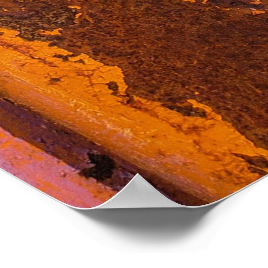 Poster Pompe à combustible ancienne (Coin)