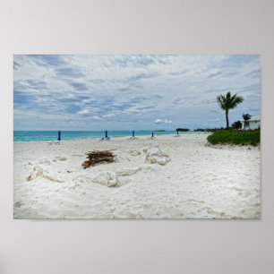 Poster Pompe de plage Bahamas