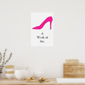 Poster Pompe rose chaude (Cuisine)