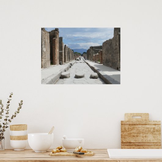 Poster Pompéi (Cuisine)