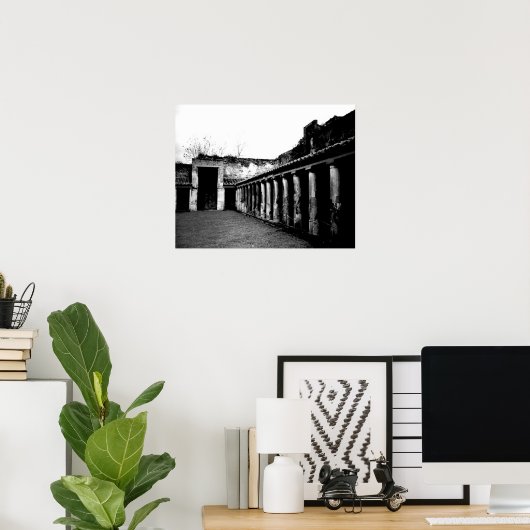 Poster Pompéi (Bureau à domicile)