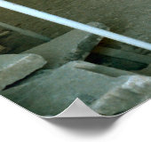 Poster Pompéi, amphores romaines (Coin)