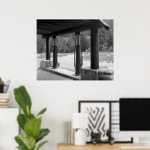 Poster Pompes à gaz anciennes visibles (Bureau à domicile)