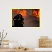 Poster Pompier (Cuisine)