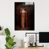 Poster Pompier - Alerte (Bureau à domicile)