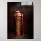 Poster Pompier - Alerte (Devant)