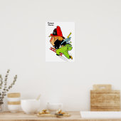 Poster pompier Damper Downe (Cuisine)