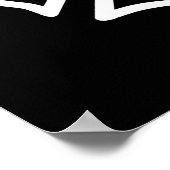 Poster Pompier EMT White (Coin)