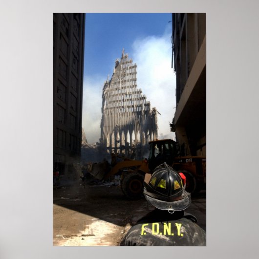 Poster Pompier et reste (Devant)