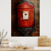 Poster Pompier - La boîte à feu (Cuisine)