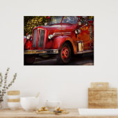 Poster Pompier - Le dépôt de feu Garwood (Cuisine)