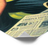 Poster Pompier Pin-up (Coin)