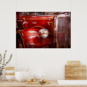 Poster Pompier - Ward La France (Cuisine)