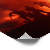 Poster pompiers à san francisco (Coin)