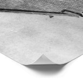 Poster Pompiers avec équipement devant Firehouse (Coin)