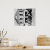 Poster Pompiers avec équipement devant Firehouse (Cuisine)