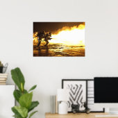 Poster Pompiers militaires (Bureau à domicile)