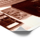 Poster Ponca City Oklahoma Théâtre Poncan 1938 (Coin)