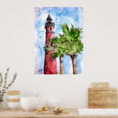 Poster ponce_inlet_phare (Cuisine)