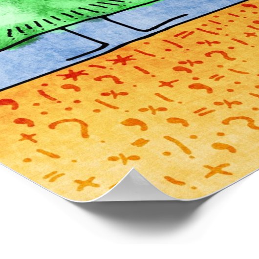 Poster ponctuation (Coin)