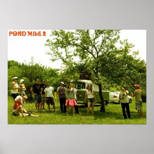 Poster Pond mile 2 Wostock (Devant)