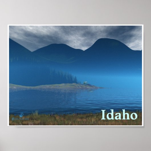 Poster Ponderay Grey (Devant)