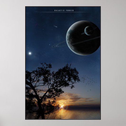 Poster Pondeur galactique (Devant)