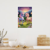 Poster Poneys (Cuisine)
