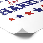 Poster Poneys pour Kamala-harris 2024  (Coin)