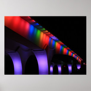 Poster Pont 35W Minneapolis - Gay pride