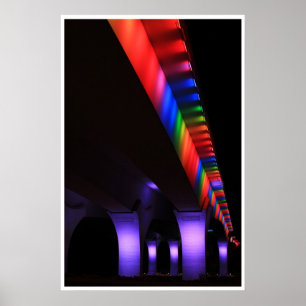 Poster Pont 35W Minneapolis - Gay pride