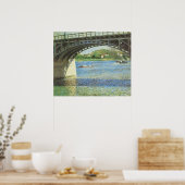 Poster Pont à Argenteuil par Gustave Caillebotte (Cuisine)
