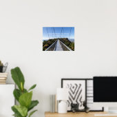 Poster Pont à bascule élevé (Bureau à domicile)