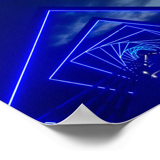 Poster pont à haut-plateau (Coin)