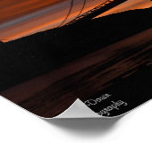 Poster Pont à Sunset (Coin)