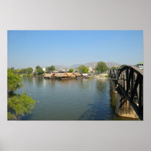 Poster Pont à travers la rivière Kwai