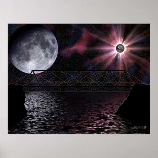 Poster Pont à traverser (Devant)