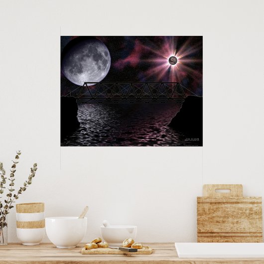 Poster Pont à traverser (Cuisine)