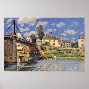 Poster Pont à Villeneuve la Garenne