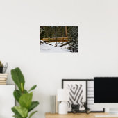 Poster Pont à Wuksachi (Bureau à domicile)