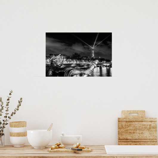 Poster Pont Alexandre III (Cuisine)