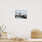 Poster Pont Alexandre III - Paris (Cuisine)