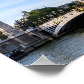Poster Pont Alexandre III sur Seine - Paris, France (Coin)