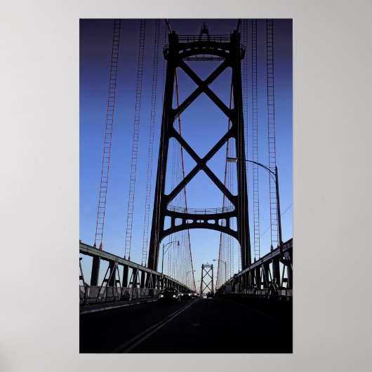 Poster Pont Angus L Macdonald, Halifax, Nova (Devant)