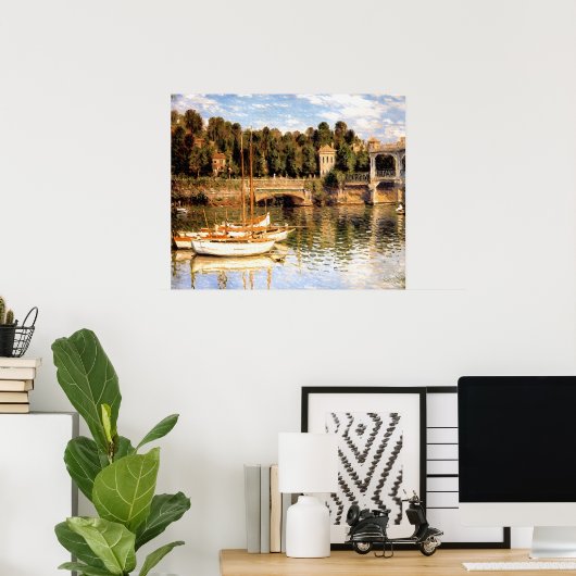 Poster Pont Argenteuil (Bureau à domicile)