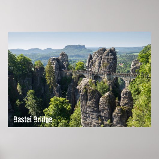 Poster Pont Bastei (Devant)
