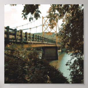Poster pont beaver en eurêka springs