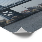 Poster Pont Ben Franklin (Coin)