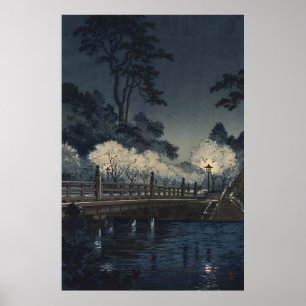 Poster Pont Benkei 1933 par Tsuchiya Koitsu